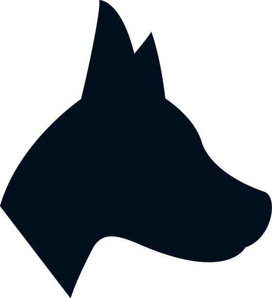 狗形状的图标图片下载