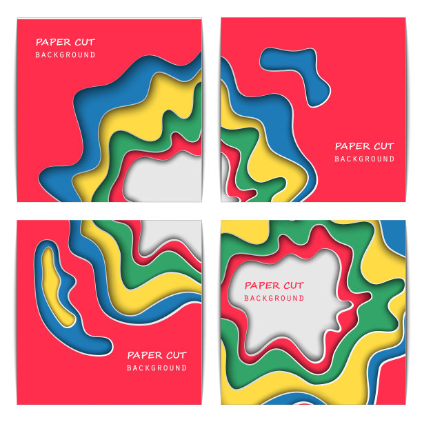 剪纸的背景图片下载