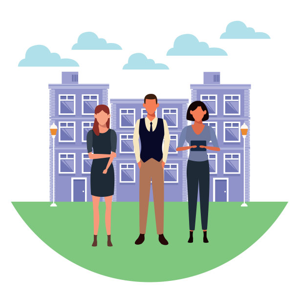 小镇的人图片下载