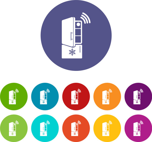 冰箱图标设置颜色图片下载