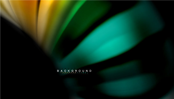 抽象波浪线条流体彩虹风格的颜色图片下载