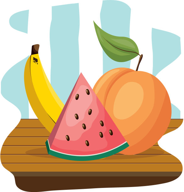 热带水果设计图片下载