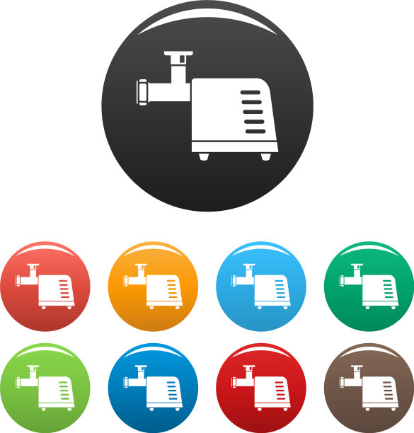 电动绞肉机图标设置颜色图片下载