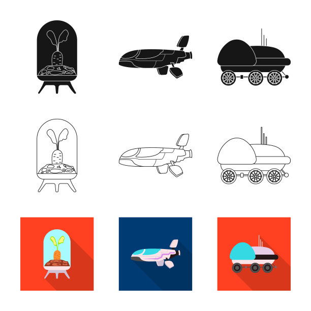 火星与太空符号图片下载