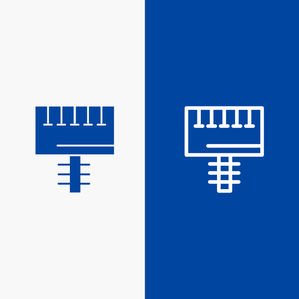 广告广告牌的招牌线和字形图片下载