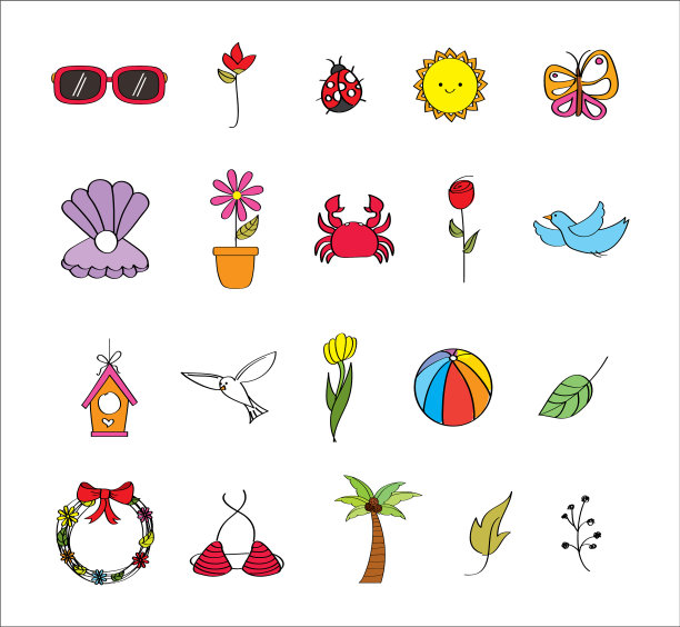 捆绑季节设置图标图片下载