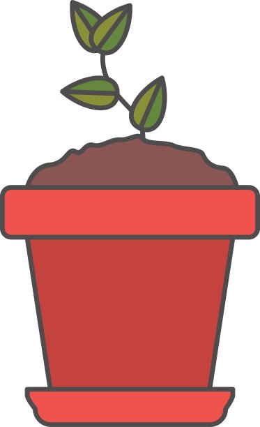 盆栽内植物设计图片下载