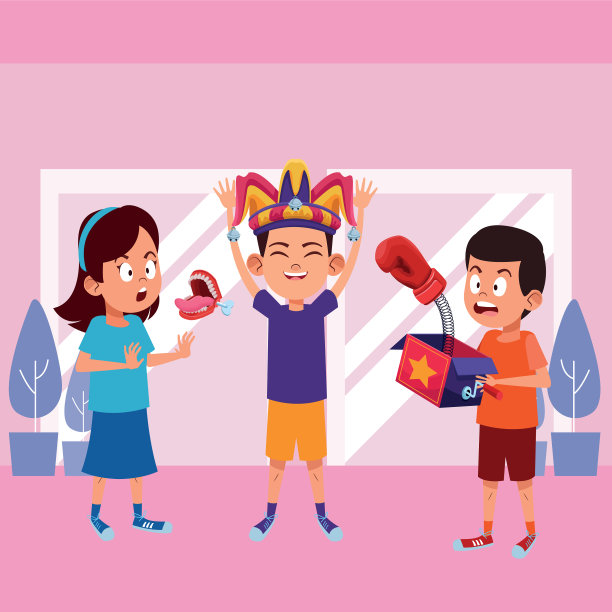 年轻的孩子阿凡达卡通人物图片下载