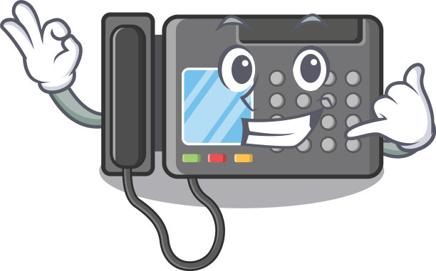 叫我传真贴卡通墙图片下载