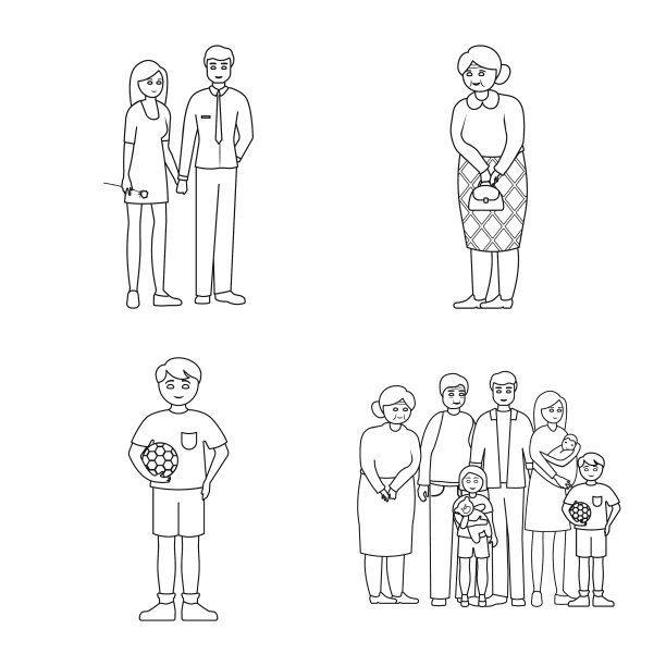 设计快乐和字符符号集图片下载