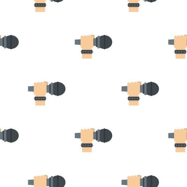 手持式麦克风模式无缝图片下载