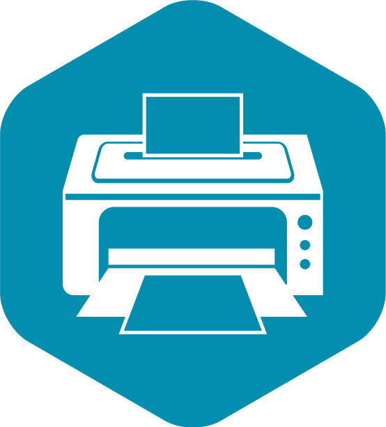 打印机图标简单样式图片下载