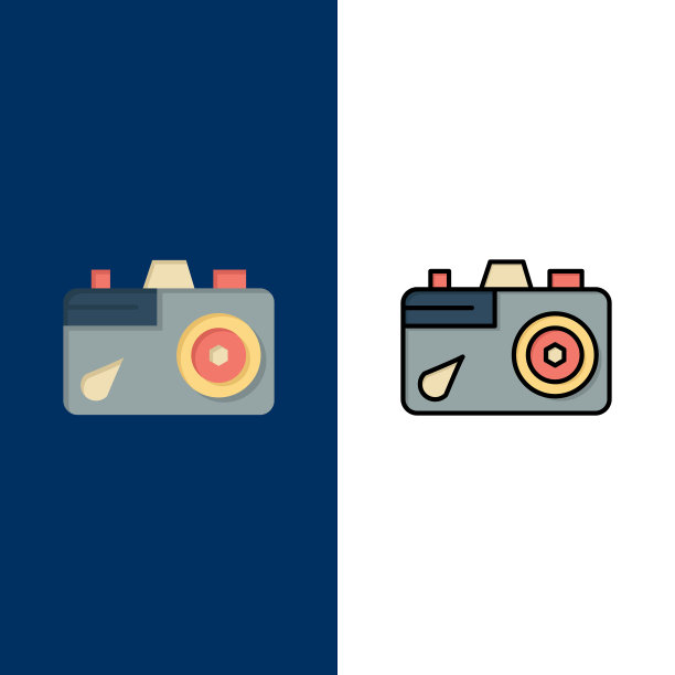 摄像教育图像图片图标平面和图片下载