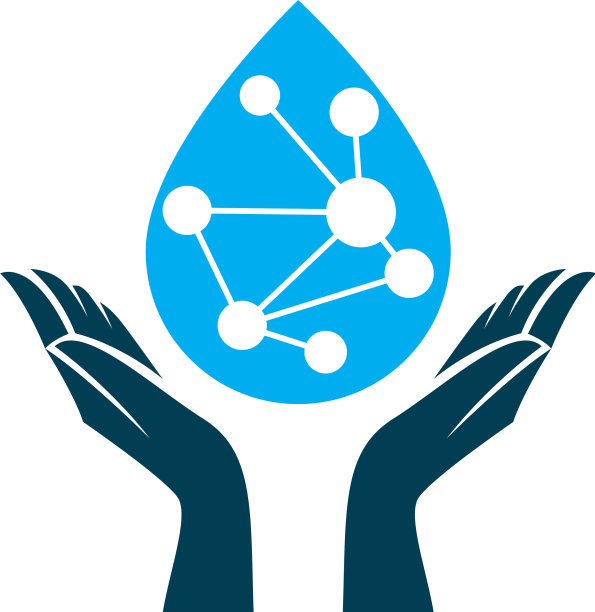 关怀的手拿着一个分子模型放在一个图片下载