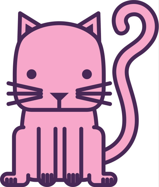 可爱的小猫图标图片下载