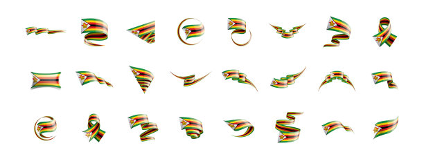 津巴布韦国旗上有白色图片下载