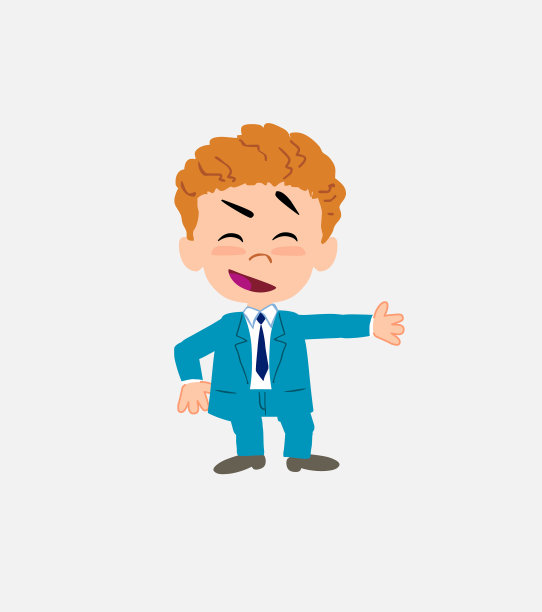 一个乐观的商人图片下载