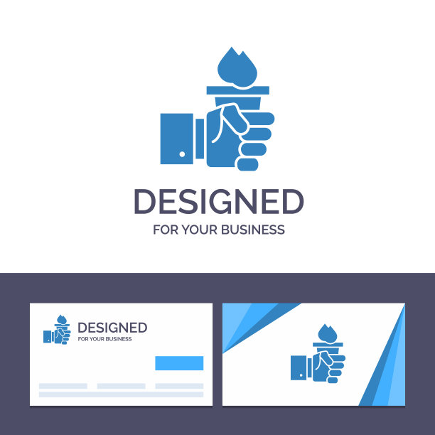 创意名片和标志模板业务图片下载