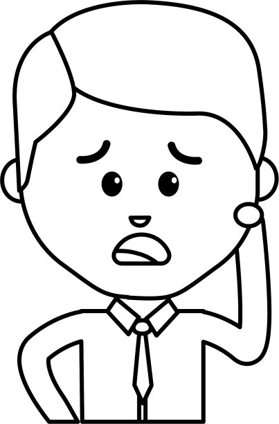 阿凡达商人线卡通伤心快乐图片下载