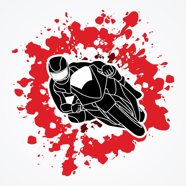 摩托车赛车图形图片下载