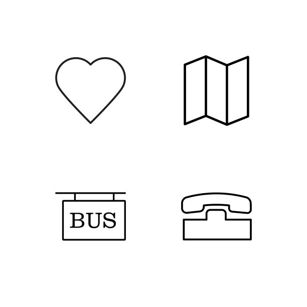 业务简单概述图标集图片下载