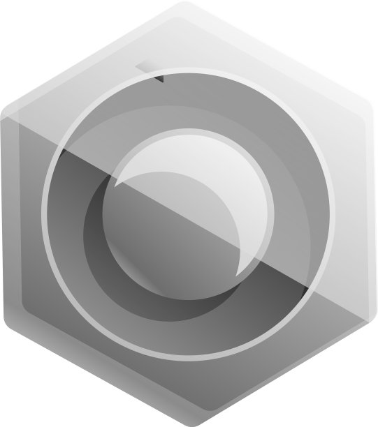 车库螺丝螺栓图标卡通风格图片下载