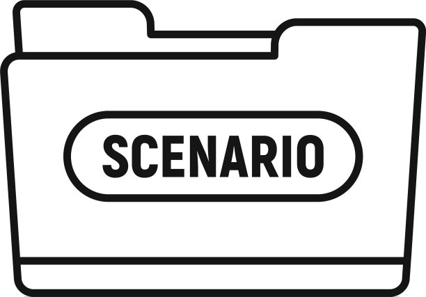 电影文件夹场景图标轮廓风格图片下载