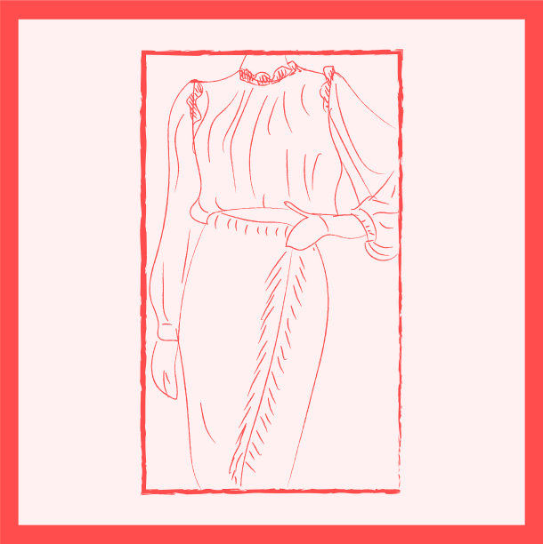 有镜框的照片是一个穿着长袍或彩色衣服的女孩图片下载