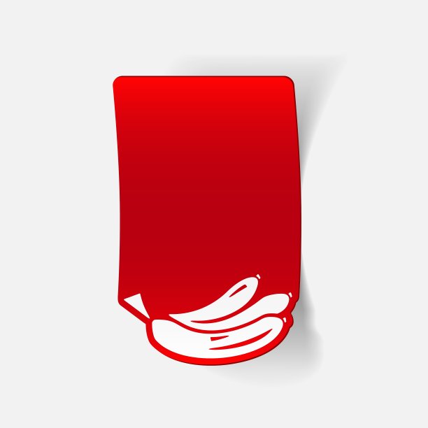 现实主义设计元素香蕉图片下载