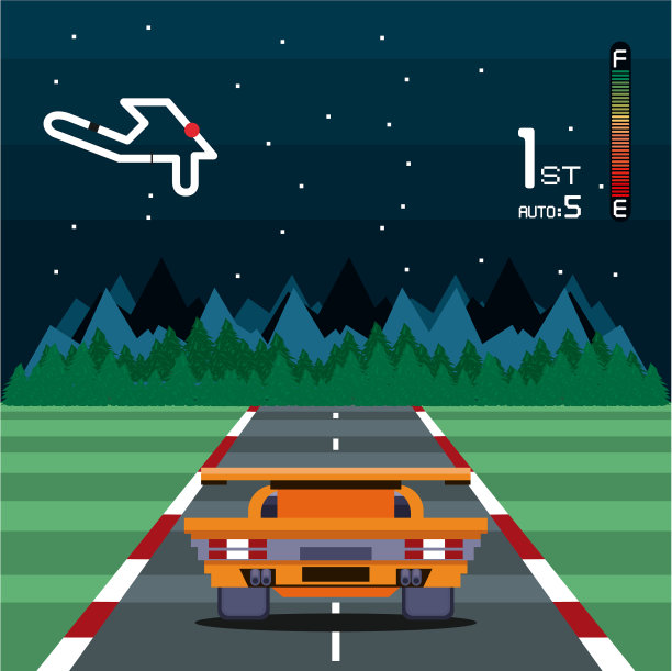 复古电子游戏屏幕街机背景卡图片下载