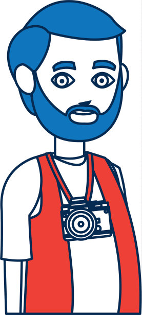 性格man高级旅行者standing person图片下载