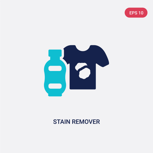 两种颜色的去污剂图标从清洗图片下载