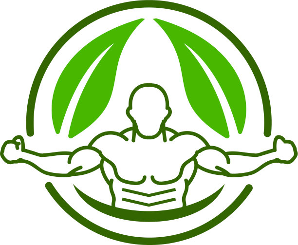 身体健康标志设计概念图标图片下载