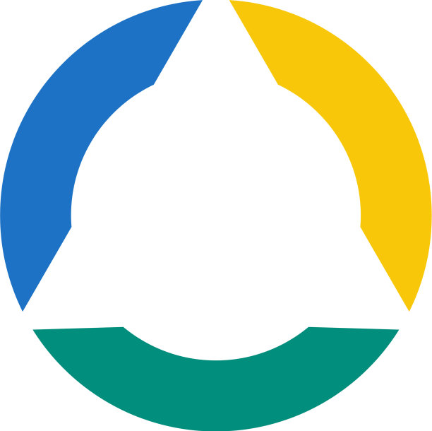 圆形线条logo模板图标图片下载