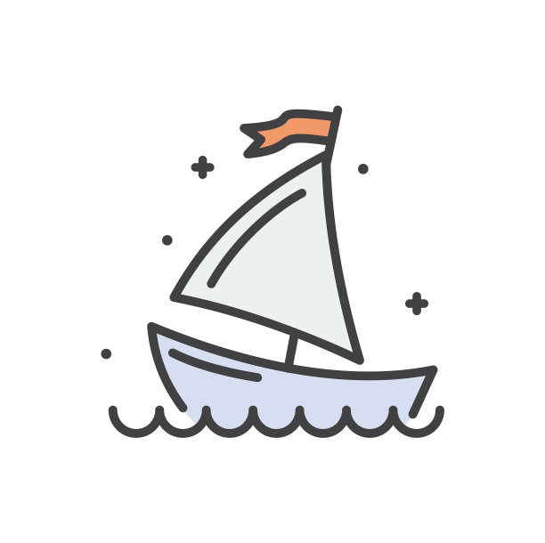 船线图标在白色背景上的图形和图片下载