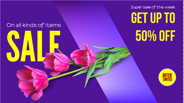 夏季促销，让你的折扣水平图片下载