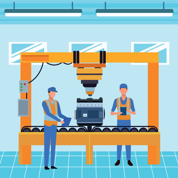 工业汽车制造卡通图片下载