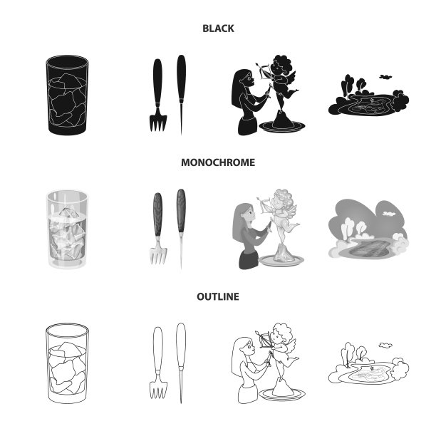 设计纹理和冻结标志图片下载