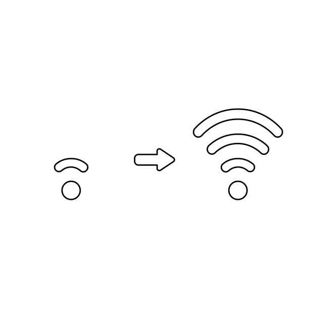 高低WiFi信号图标图片下载