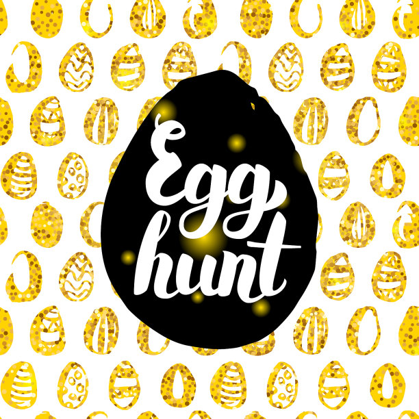 寻蛋明信片设计图片下载