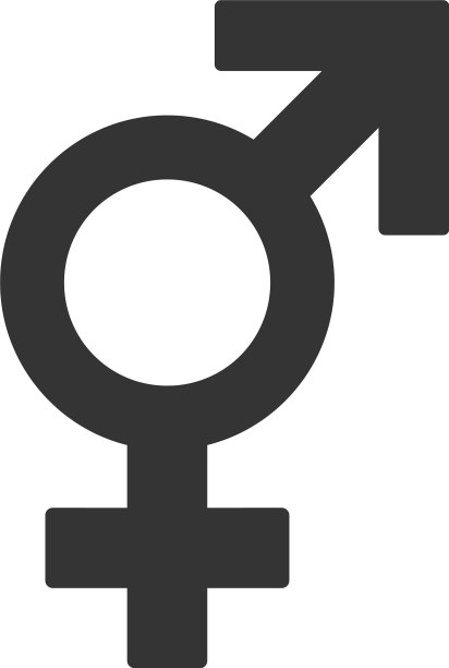 性别符号扁平图标图片下载