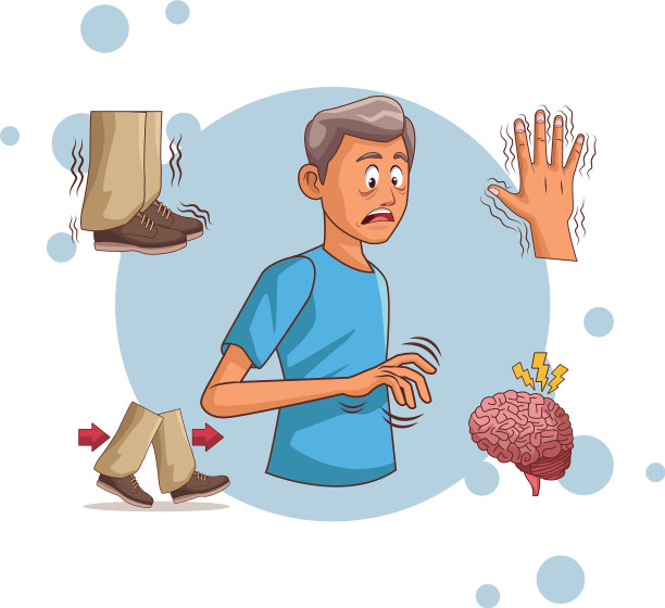 阿尔茨海默病的卡通图片下载