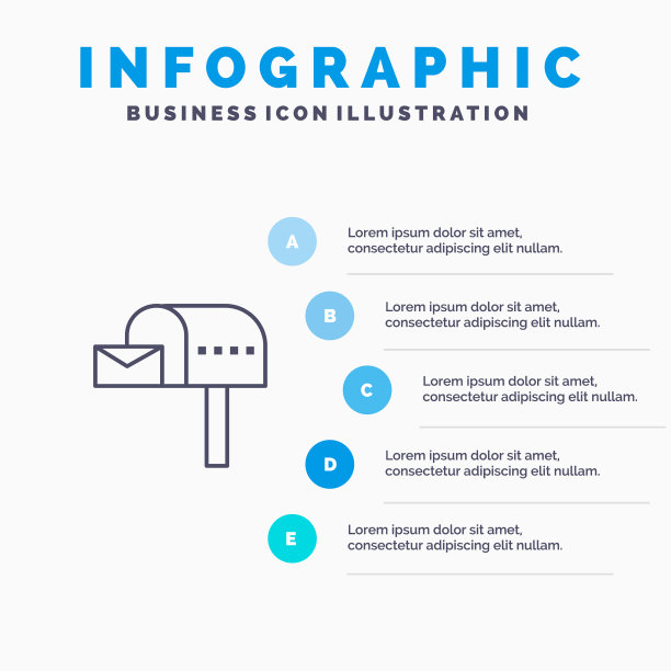 信箱信箱线图标与信箱信箱5图片下载