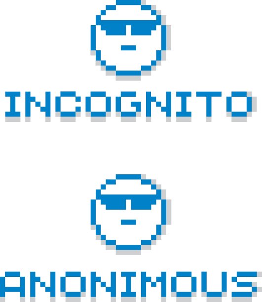 匿名人格戴眼镜复古图片下载