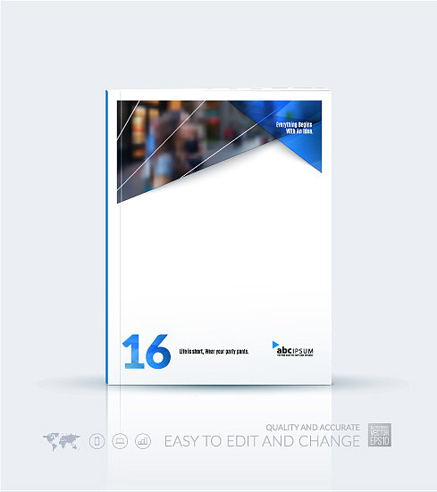 商业模板宣传册版面封面图片下载