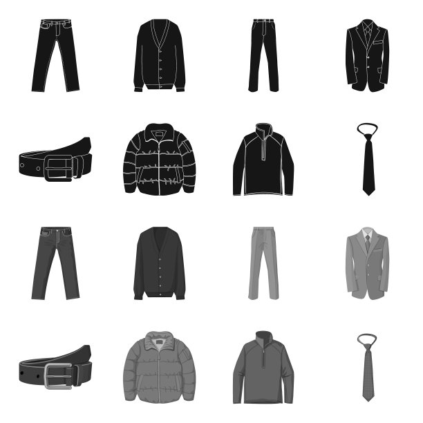 设计人员和服装标识系列图片下载