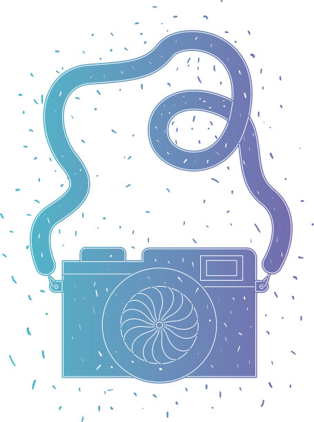 相机摄影孤立图标图片下载