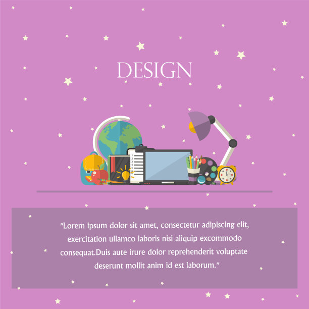 设计概念与文字图标符号图片下载