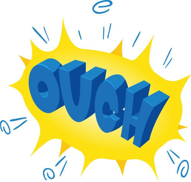 哎哟，语音气泡图标等距风格图片下载