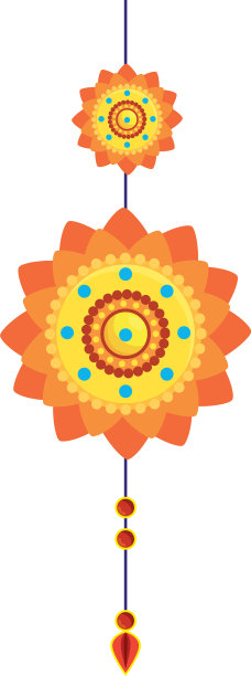 装饰曼陀罗悬挂民族波西米亚风格图片下载